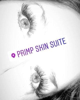 Lashes by Primp Skin Suite!