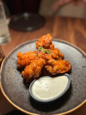 Korean fried wings