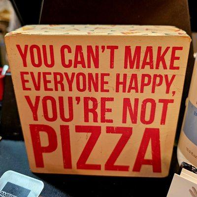 You're Not Pizza