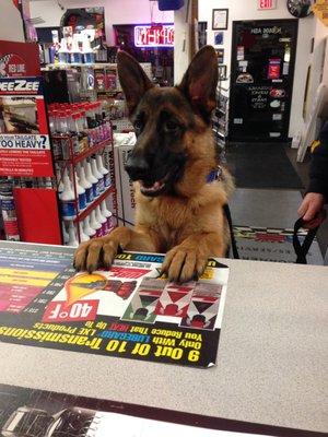 Dakota- Always Happy to help you, when the other Counter guys are busy.