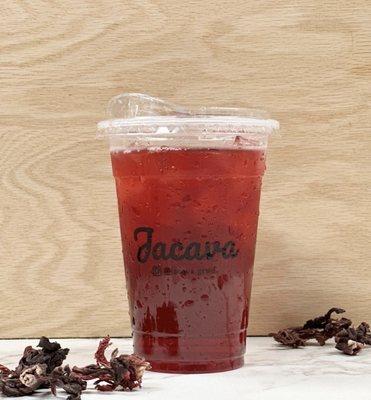 Hibiscus Iced Tea- watermelon + raspberry  No caffeine; sugar free and zero calories