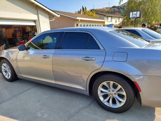 Window tinting Chrysler