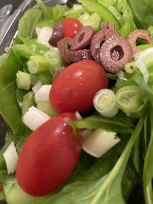 Try our salad bar and make your own salad with your prefered ingredients.