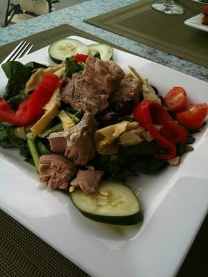 Fresh tuna salad