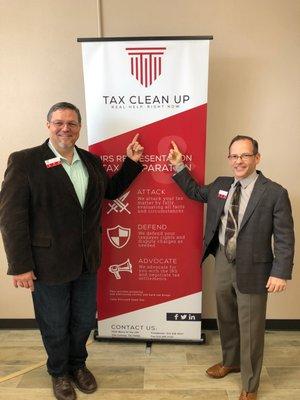 Taxcleanup. It's not just a company name. It's what we do.