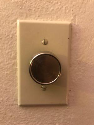 Metal dimmer switch