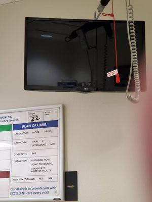 Patient ER room