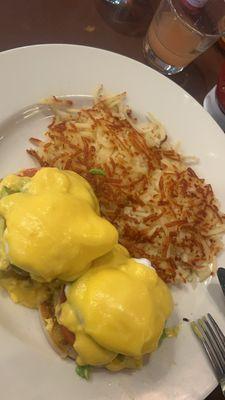 California Benedict eggs