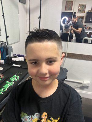 My sons haircut