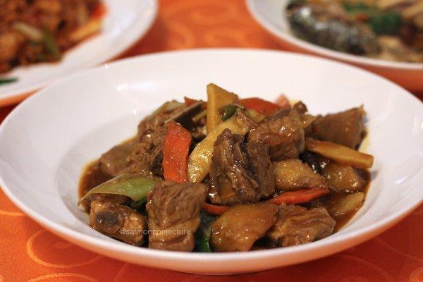 Hongshao ribs ($13.95)