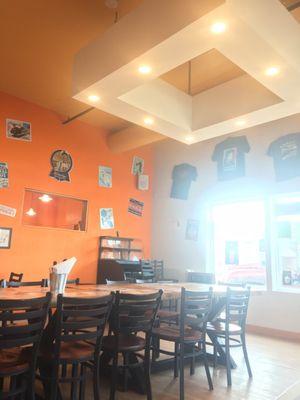 Inside of the cafe