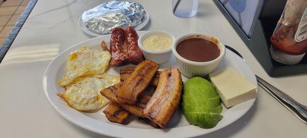 Tipico Salvadoreno. It was delicious!