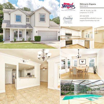 4 bedrooms/ 2.5 baths with private pool / dm for details !