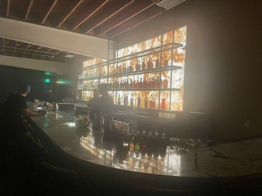 Gorgeous bar.