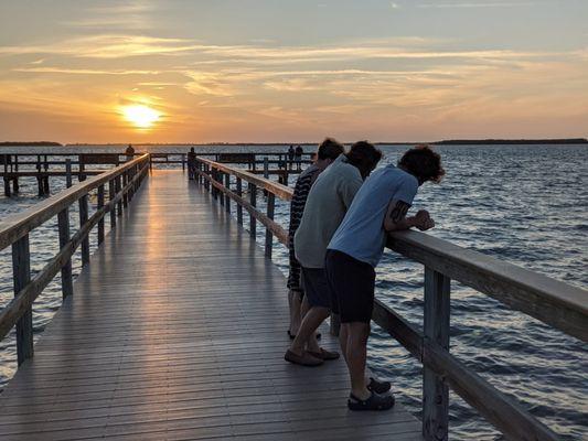 Fishing Pier on TERRA CEIA Bay