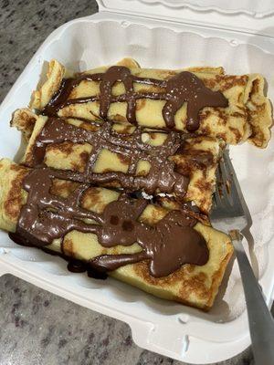 Nutella Crepes