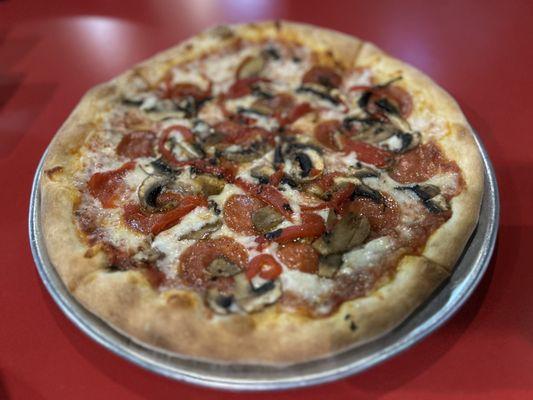 Pepperoni, Mushroom, Red Peppers