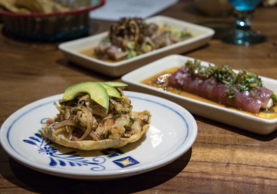 Seafood Tostada  IG: @the.weekend.foodie