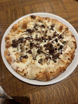 Sausage & Mushroom Pizza