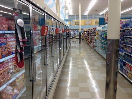 Frozen aisle