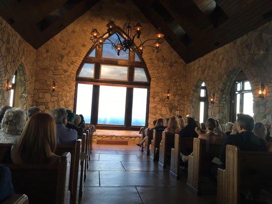 Inside the chapel