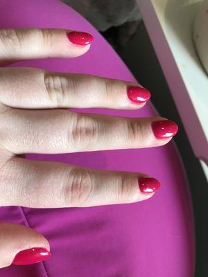 PINKY's gel manicures can last almost a month for me!