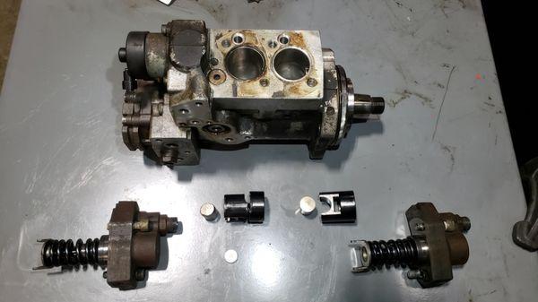 Failed High Pressure Fuel Pump DD13/DD15/DD16