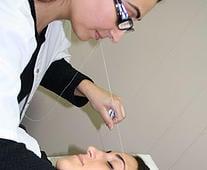 eyebrows threading