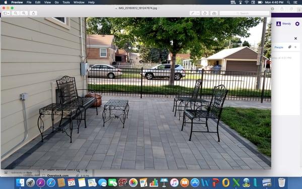 backyard  patio