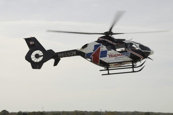 UF Health Jacksonville TraumaOne Helicopter