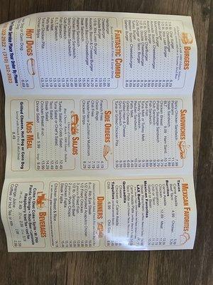 2024 new menu