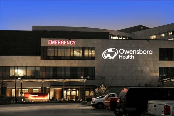 Owensboro Health Regional Hospital Emergency Entrance