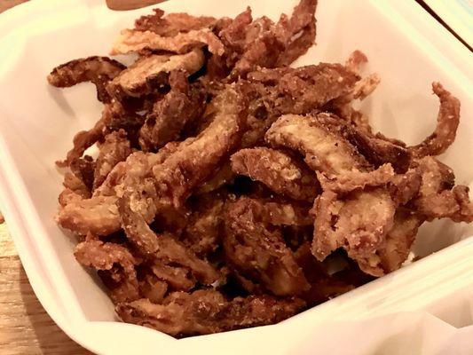 Fried Turkey Skin