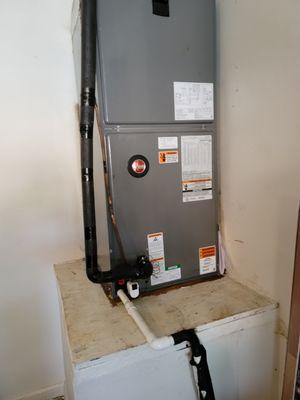 3.5 ton Air handler install