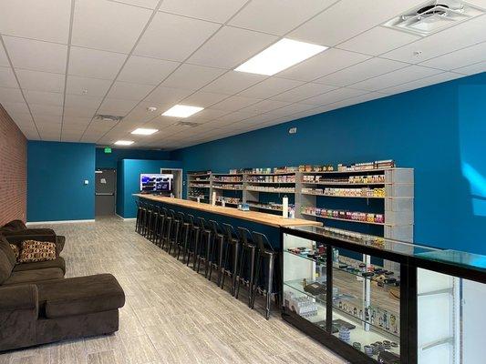 B&M Vape shop inside the shop