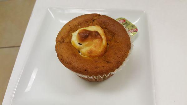 Cream cheese muffin.