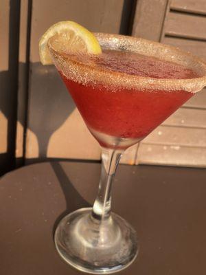 Lingonberry Lemon Drop. Bright, citrusy and deliciously fruity.