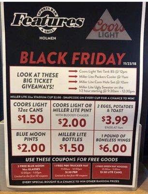 Black Friday Specials