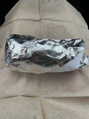 Burrito wrapped