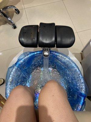 Happy pedicure!