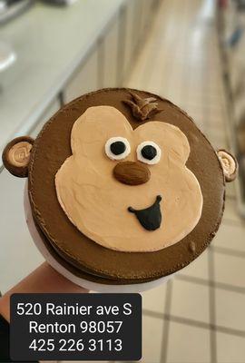 A Monkey  cake ? Why not