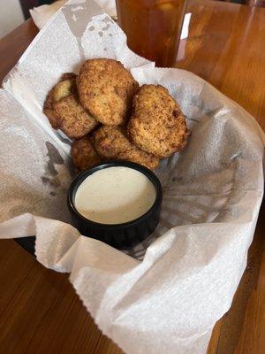 Fried green tomatoes