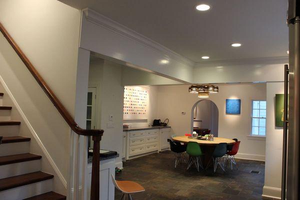 Recessed lights installation