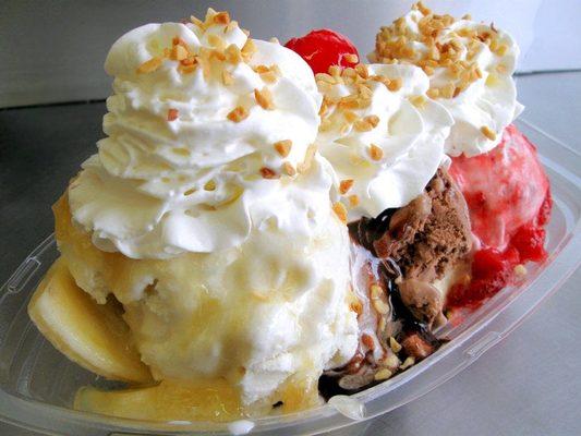 Old Fashioned Banana Split