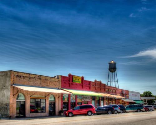 Downtown Manor Texas