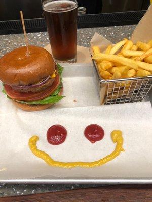 Vegan happy meal :)