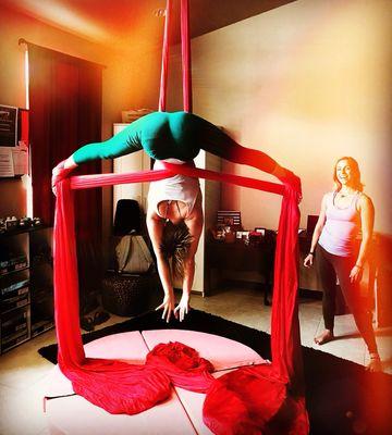 Aerial Silks class every Sunday!