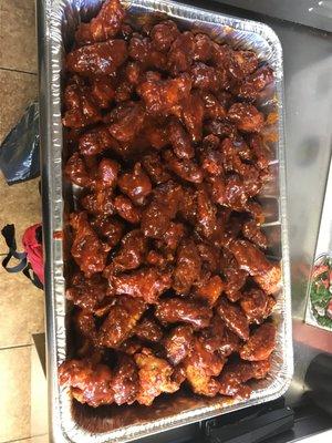 BBQ chicken wings