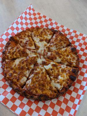 Small cheese pizza