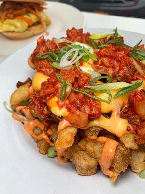 Kimchi Loaded Fries